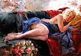 Garmash Sleeping Beauty painting